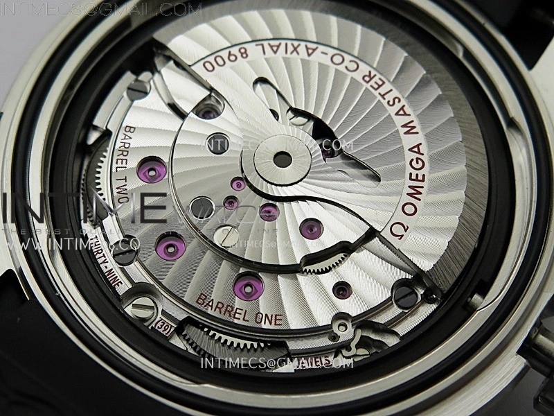 Planet Ocean 600M 43.5mm Black Ceramic Bezel SS VSF 1:1 Best Edition Gray Dial on Black Rubber Strap A8900